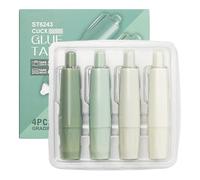 Double Sided Tape Pens - 4 Pieces Glue Tape Roller, Retractable Sided Tapes Roller Pens | Double Glue Tapes Rollers - For Craft Card Photo Journaling Arts Projects Accessories