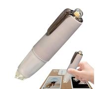 Double Sided Tape Roller - 1,6 x 10,5 cm Retractable Sticky School Supplies,4 Pieces Multi-Purpose Scrapbook Craft Glue Runner,for Journaling Scrapbooking Office Wrapping Cards Home Classroom Kids