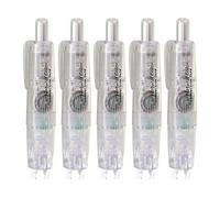 Double Sided Tape Roller - Sticky Craft Tape Strips Scrapbooking | 5 Pieces Adhesive Roller with Smooth Dispensing, Perfect for Office Journaling Paper Art Card Making Wrapping Photo Framing