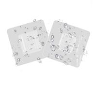 Double Sided Wall Hooks Transparent Suction Cup Hangers, No Drill Seamless Adhesive Hook, Heavy Duty Bathroom Kitchen Mount Storage | Reusable Easy Install Organizer For Hanging Towels Clothes Keys