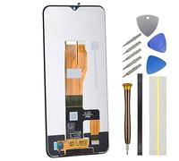 Double Sure Complete Screen for Realme C30 C33 RMX3581 RMX3623 RMX3623 RMX3624 LCD Display Touch Digitizer Screen Replacement Part Include Tool Kit and Adhesive Black 6.5"