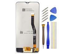 Double Sure Full LCD Display Touch Digitizer Screen Replacement for Samsung Galaxy M20 SM-M205F Black 6.3"