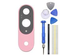 Double Sure Peony - Bisel de metal para cámara trasera con cubierta de vidrio para Google Pixel 9