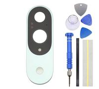 Double Sure Wintergreen - Bisel de metal para cámara trasera con cubierta de cristal para Google Pixel 9