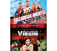 Double: Talladega Nights/40 Year Old Vir [Edizione: Regno Unito] [Reino Unido] [DVD]