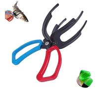 Double-Toothed Three-Toothed Fish-Controlling Pliers,2026 New Fishing Pliers Gripper, 7.9in/20cm 3 Claw Metal Fish Control Tool, Multi-functional anti-slip for outdoor fishing (Double-Toothed)