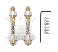 Double Tremolo Estabilizador Estable Guitarra Eléctrica Estable Tope de Trémolo Flotante para Floyd Rose Gotoh con Tornillos de Montaje