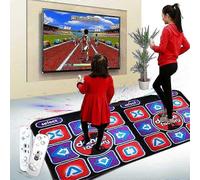 Double User Dancing Mat Wired Dance Mat Party Home Game with 2 Remote Control