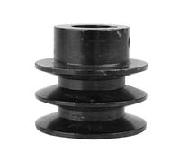 Double V Belt Pulley for 20mm Bore Groove Pulley A Belt for 168F 170F GX110 GX120 GX160 GX200 7HP Engine Engine Pulley