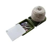 Double Yarn Holder Box for Knitting,Beginners Rotating Foldable Double Yarn,Winder Spinner Box with Anti Slip Base,for Travel Home Craft Room Women Knitters Beginners Adults Mom