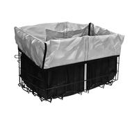Doublure De Panier De Vélo - Tissu Oxford 42 cm, Housse De Protection Pour Vélo, Bande De Sécurité | Protection Contre La Pluie, Sac Sacoche Étanche, Protections Contre La Pluie Réfléchissante Pour
