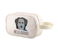 Doubtffire - Bolsa de maquillaje inspirada en Hello Inspired de los años 90, regalo para fanáticos de la película, neceser de viaje, bolsa organizadora para cosméticos, Hello Tm2, moda