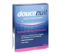 Douce Nuit Antironquidos Tiras Nasales 20 Unidades