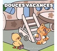 Douces vacances: Livre de coloriage simple et amusant