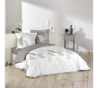 Douceur d 'Intérieur Juego de Cama de algodón, Multicolor, 220 x 240 cm | Juego completo: funda nórdica + 2 fundas de almohada incluidas