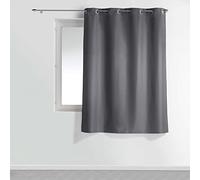 Douceur d'Intérieur 1609125 Cortinas, Poliéster, Beton, 140L X 180H cm (1 Panneaux)