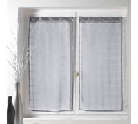 Douceur d'Intérieur 1622966 - Cortina, 2 x 60 x 120 cm, color Gris