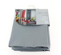 Douceur d'Intérieur - 1720195, Mantel Rectangular, 140 X 200 Cm, Essentiel, Poliéster Liso, Gris