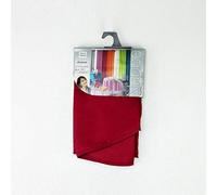 douceur d'Intérieur 1720248 Uni Essentiel - Mantel (poliéster, 180 cm), color rojo