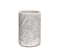 Douceur d'Intérieur Amber - Vaso, diámetro de 7 cm x 10,7 cm, cerámica Estampada