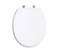 Douceur d'Intérieur Asiento para Inodoro, Blanco, 37.5 x 46 CM