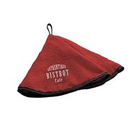 Douceur d'Intérieur Auténtico EssuiE-Mano Redondo, Rojo, (0) 60 cm