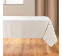 Douceur d'Intérieur Azuline - Mantel Rectangular (140 x 250 cm), Natural, Revestido de Jacquard