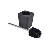 Douceur d'Intérieur BROSSE WC Effet Soft Touch Coloris Uni, Negro, 11.5 cm