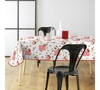 Douceur d'Intérieur Cerise - Mantel Rectangular (140 x 240 cm), PVC Estampado