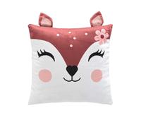 Douceur d'Intérieur - Cojín desenfundable (40 x 40 cm) - Bichette, Terciopelo Estampado