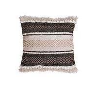 Douceur d'Intérieur - Cojín desenfundable (40 x 40 cm) - Espejo, polialgodón fantasía Acabado Hilo metálico