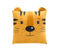 Douceur d'Intérieur - Cojín desenfundable (40 x 40 cm) Tigry, Terciopelo Estampado