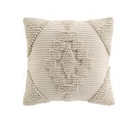 Douceur d'Intérieur - Cojín desenfundable (45 x 45 cm) Kamary, Algodón y Poliéster Fantasía