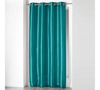 douceur d'Intérieur Cortina con Ojales, poliéster 140 x 240 cm, cerámica, Azul, 140x1x240 cm