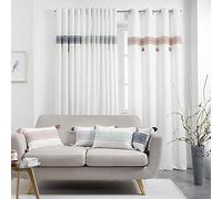 Douceur d'Intérieur - Cortinas (140 x 240 cm), Color Rosa