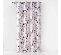 Douceur d'Intérieur - Cortinas con Ojales (140 x 240 cm), Color Blanco