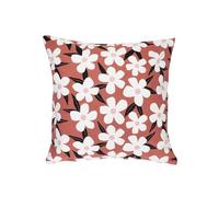 Douceur d'Intérieur Darcy - Funda de cojín (40 x 40 cm) Terracota, algodón Estampado