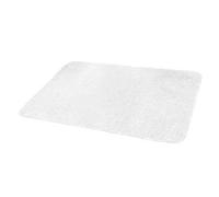 Douceur d'Intérieur DOLCY Alfombra DE BAÑO, Poliéster, Blanco, 45 x 75 cm