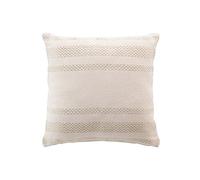 Douceur d'Intérieur Doreline - Cojín, con Funda extraíble, 40 x 40 cm, algodón Jacquard e Hilos Metalizados