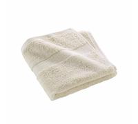 Douceur d'Intérieur Elegance - Toalla de baño (50 x 90 cm) Arena, 100% algodón Liso