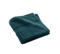 Douceur d'Intérieur Elegance - Toalla de baño (50 x 90 cm) Azul, 100% algodón Liso