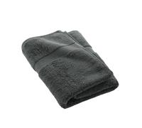 Douceur d'Intérieur Elegance - Toalla de Ducha (70 x 130 cm) Antracita, 100% algodón Liso