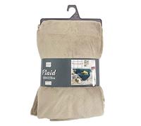 Douceur d'Intérieur Haltona - Panel con Ojales, Efecto Lino, Tejido Haltona, poliéster, Natural, 240 x 140 cm