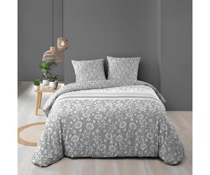 Douceur d'Intérieur Flavie - Juego de Cama, con 3 Piezas, 240 x 220 cm, 100% algodón