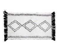 DOUCEUR D'INTERIEUR Freya Tapis de baño Suave para Interiores, Color Blanco, 50 x 80 cm