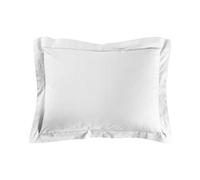 douceur d'intérieur, Funda de Almohada (50 x 70 cm) Lina Blanco, 100% algodón