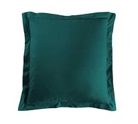 douceur d'intérieur, Funda de Almohada (63 x 63 cm) Lina Emeralde, 100% algodón