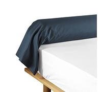 Douceur d'Intérieur Funda de Traversin (85 x 185 cm) Lina Azul, 100% Algodón