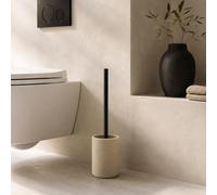 douceur d'intérieur Granite - Escobilla de Inodoro, diámetro de 10 cm x 40 cm, Color Arena, polirresina Lisa