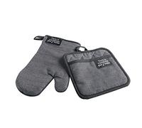 douceur d'Intérieur Harold - Guante Suave para Interior y manicura, Color Gris, 18 x 28 cm/20 x 20 cm